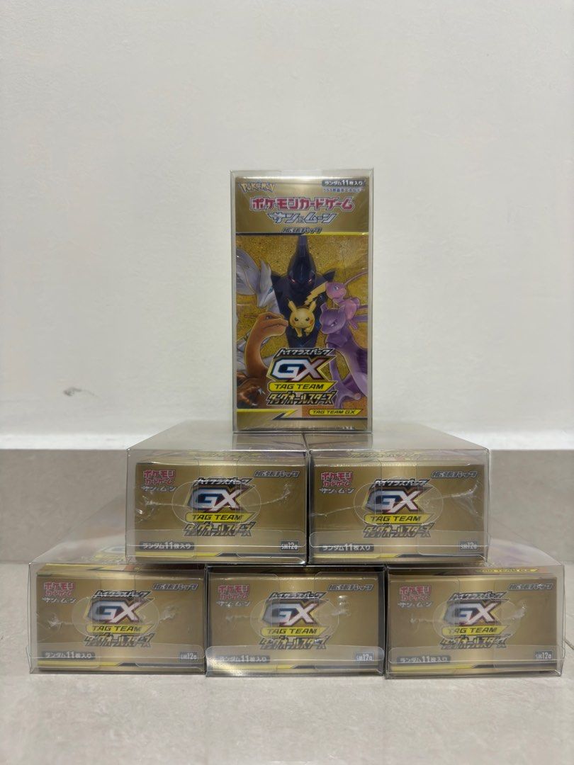 Japanese Pokemon SM12A (TTGX) Tag Team Gx All Stars Booster Box, Hobbies & Toys, Toys & Games on Carousell Japanese Pokemon SM12A (TTGX) Tag Team Gx All Stars Booster Box, Hobbies & Toys, Toys & Games on Carousell