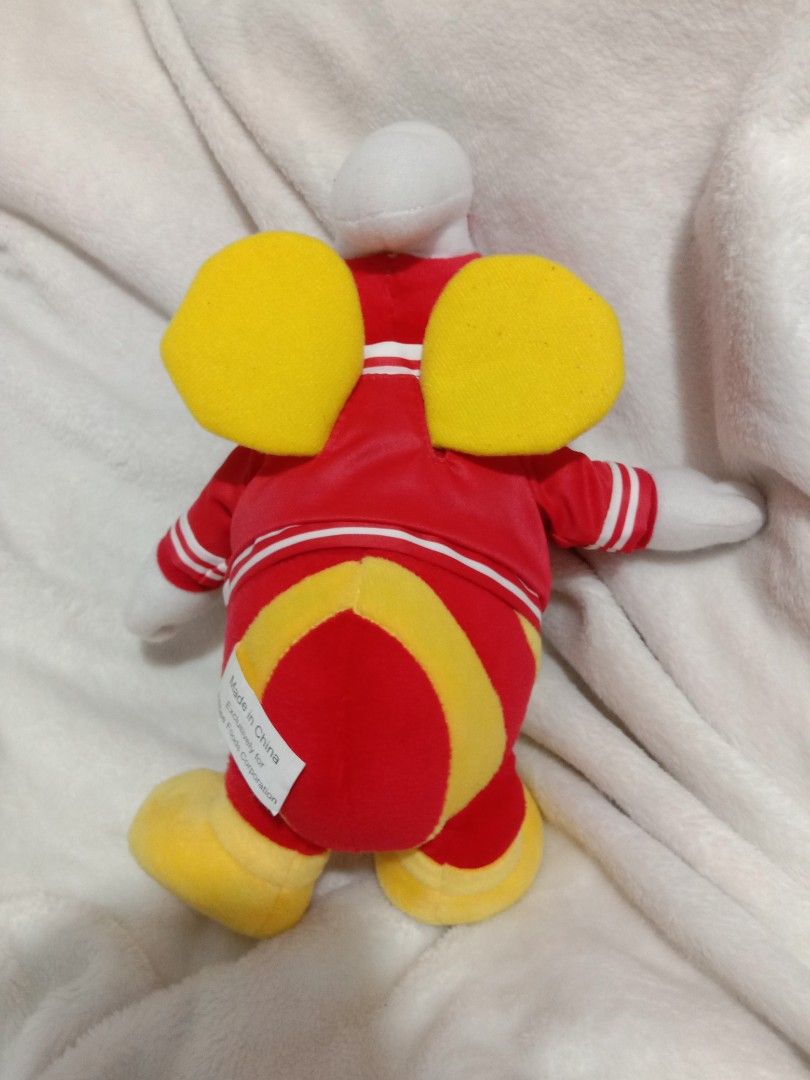 Jollibee UAAP University Dolls - UE (Category: Figurines & Statues) located in Manila. Submitted by mrchromatic (Listing ID 1298771827, Image 2). Description: for sale Jollibee UAAP University Dolls - UE +Shipping Fee via Lalamove Mop: Gcash (09213896242) bank transfer pm for more infos.