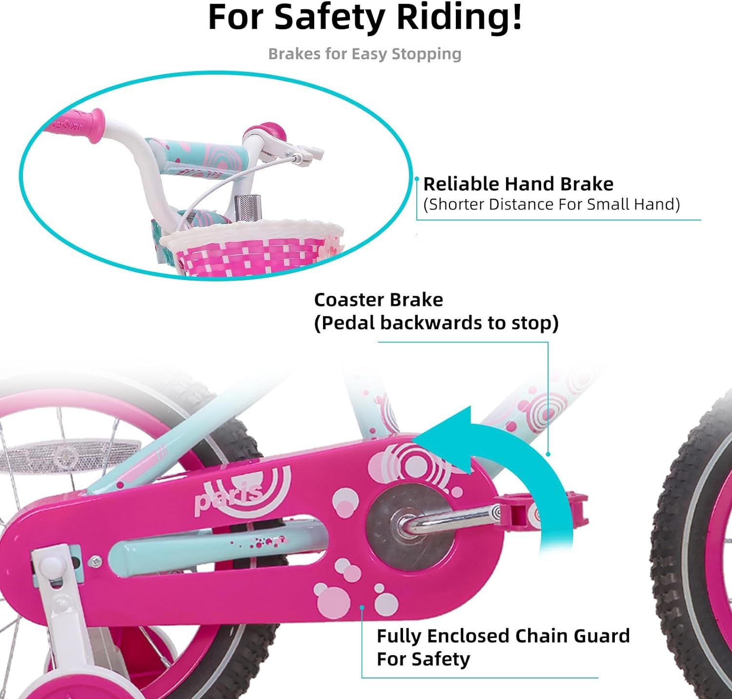 JOYSTAR 12 14 Kids Bike for Ages 3 5 Years Old Girls Children Bike with Training Wheels Blue 14 INCH Sports Equipment Bicycles Parts Bicycles on Carousell