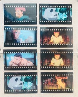 Jujutsu Kaisen Film Strips (set of 19)
