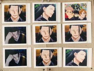 Jujutsu Kaisen Polaroid Cards (set of 63)
