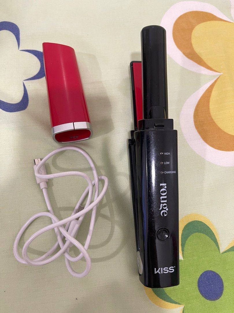 Kiss Hair Iron Cordless Beauty Personal Care Hair on Carousell