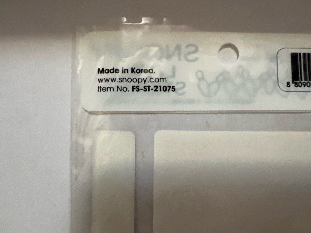Label sticker （分類：文具）位於 Hong Kong。 由 snoopy627 提交（商品編號 1298748421，圖片 2）。簡介： 2張$15 。