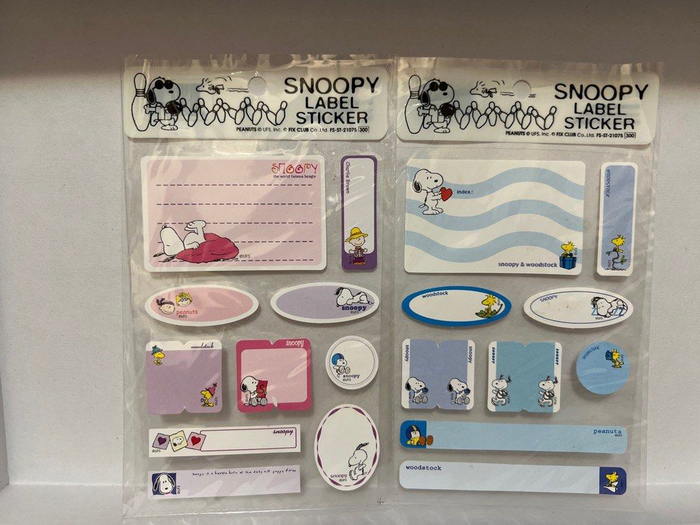 Label sticker （分類：文具）位於 Hong Kong。 由 snoopy627 提交（商品編號 1298748421，圖片 1）。簡介： 2張$15 。