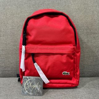 LACOSTE CANVAS BACKPACK
