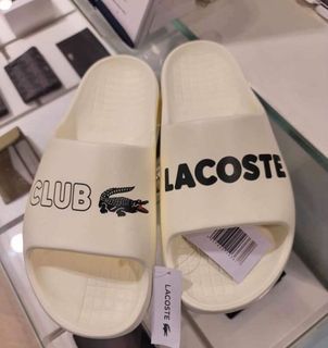 Lacoste slides slippers