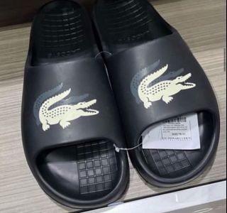 Lacoste slides slippers US 11 & 12