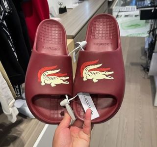 Lacoste slides slippers US 8