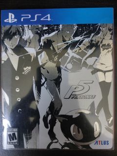 (LAST PRICE POSTED!) Persona 5 Vanilla Steelbook Edition (US Version) PS4 Game