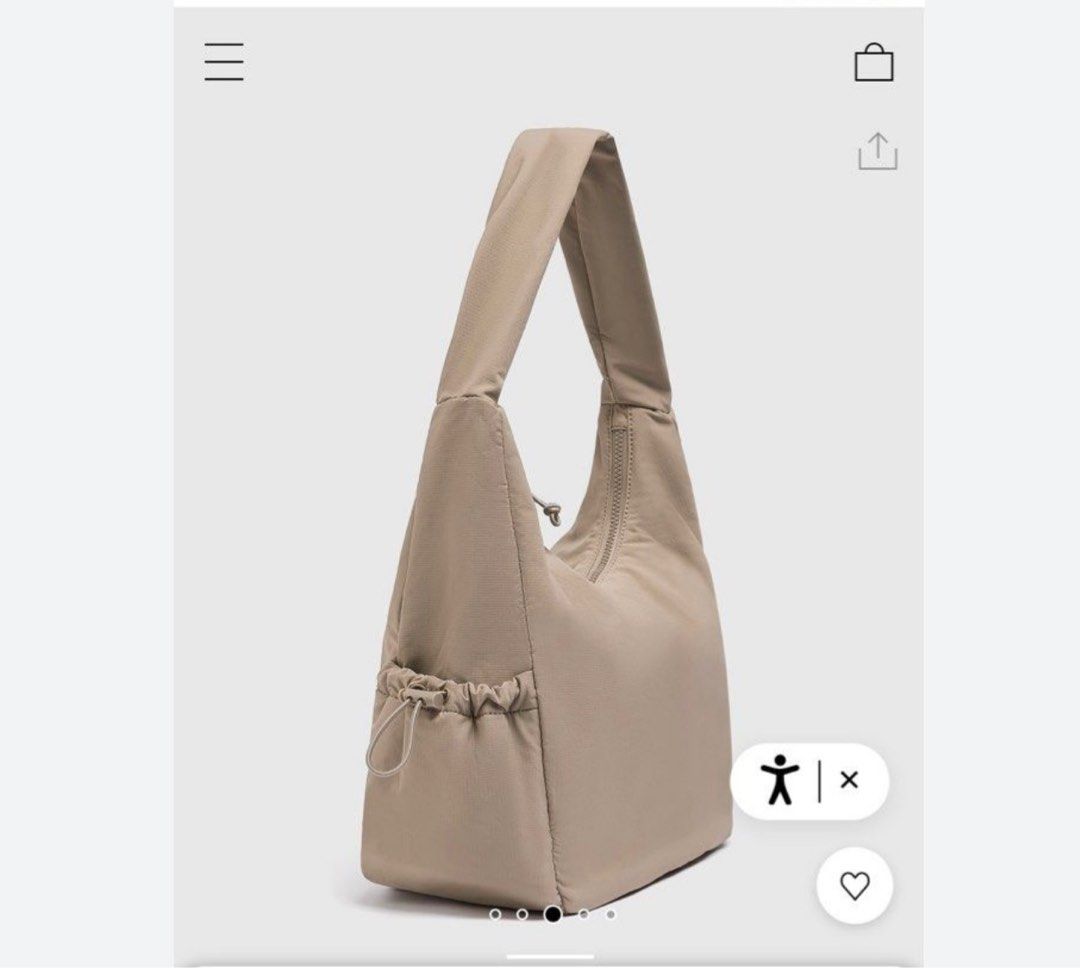 LF: PULL AND BEAR PARACHUTE BAG (Category: Waste Bins & Bags) located in Butuan. Submitted by pingluxe (Listing ID 1298746690, Image 2). Description: Preferably new or like new.