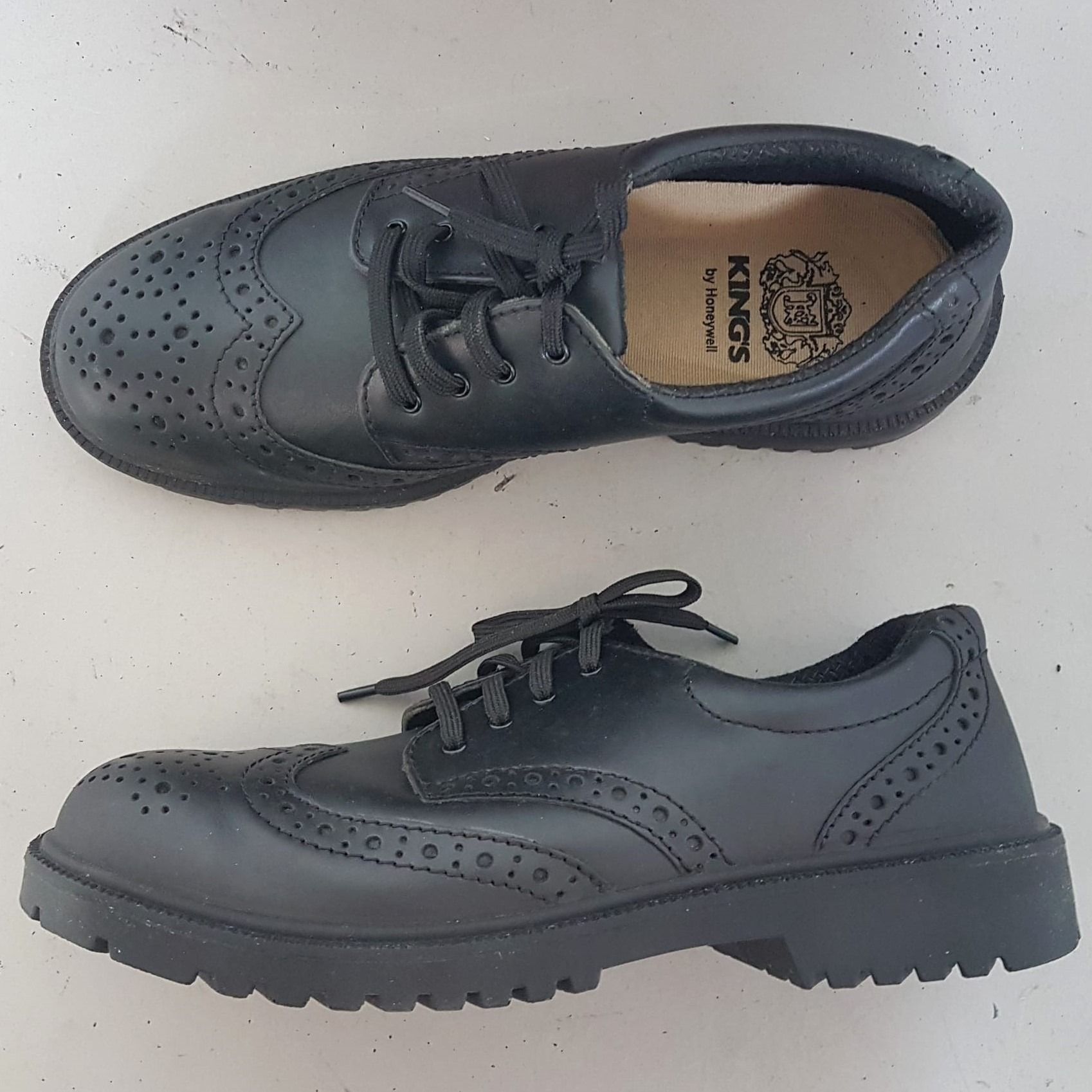 Luxury King s Business Shoes Executive Model UK 9 EUR 43 US 10 Wingtip Styled Designer Shoes King s by Honeywell Safety Shoes Steel Toe Cap