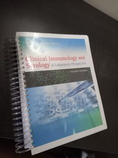 MEDTECH BOOKS - Stevens Clinical Immunology and Serology 4th Ed