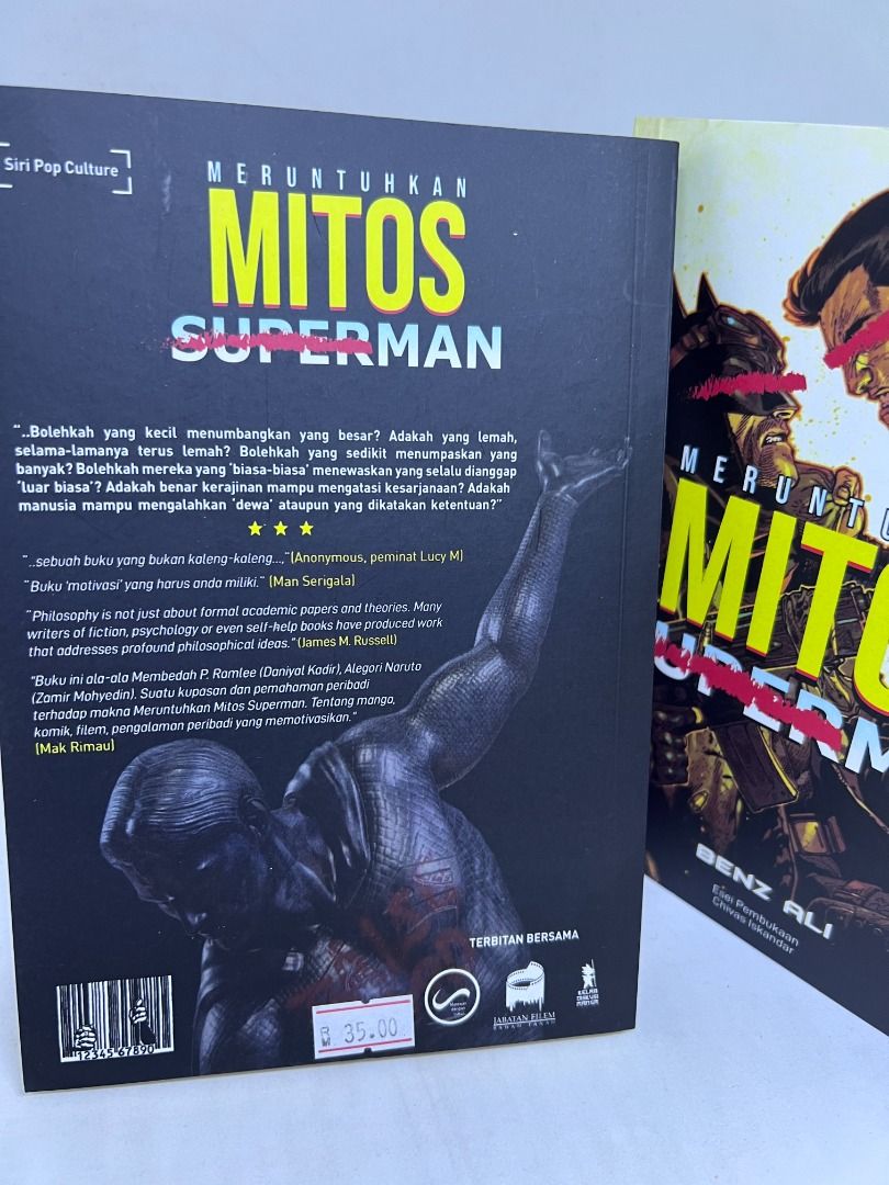 Meruntuhkan Mitos Superman karya Benz Ali, Hobbies & Toys, Books ...