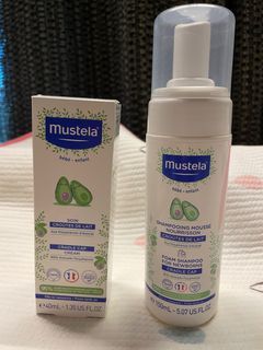 Mustela Cradle Cap Shampoo and Cream Set