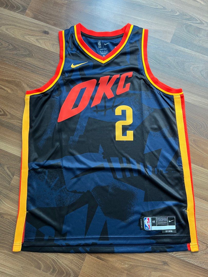 Shai Gilgeous-Alexander Oklahoma City Thunder 2024/25 City