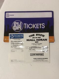 Niall Horan the show concert ticket