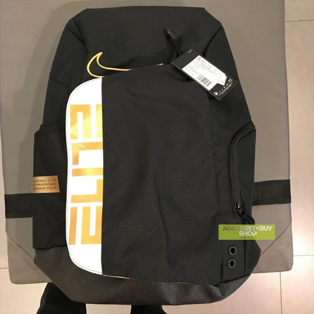 NIKE ELITE BACKPACK (Category: Backpacks) located in Manila. Submitted by mms_bestshop (Listing ID 1298747846, Image 2). Description: New & TREND🥰 🔥For MEN Description: color: Black Gold,Black,Blue,white,red with laptop compartment and footwear compartment 100% water proof Big capacity Dimensions: inclusion: ,tags ,zip lock Materials: oxford,nylon limited stock only 🛒GRAB YOURS NOW!🛍 📨Pm As Your Order Available Delivery Transactions 📦Cash O