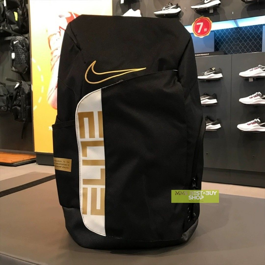 NIKE ELITE BACKPACK (Category: Backpacks) located in Manila. Submitted by mms_bestshop (Listing ID 1298747846, Image 3). Description: New & TREND🥰 🔥For MEN Description: color: Black Gold,Black,Blue,white,red with laptop compartment and footwear compartment 100% water proof Big capacity Dimensions: inclusion: ,tags ,zip lock Materials: oxford,nylon limited stock only 🛒GRAB YOURS NOW!🛍 📨Pm As Your Order Available Delivery Transactions 📦Cash O