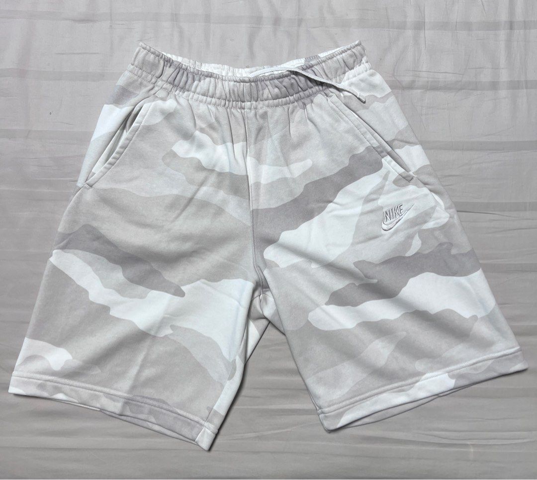 Nike white camo shorts shop