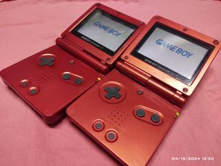 Nintendo Gameboy SP 001 Red