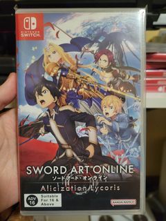Nintendo Switch Game - Sword Art Online Alicization Lycoris (BRAND NEW & SEALED)