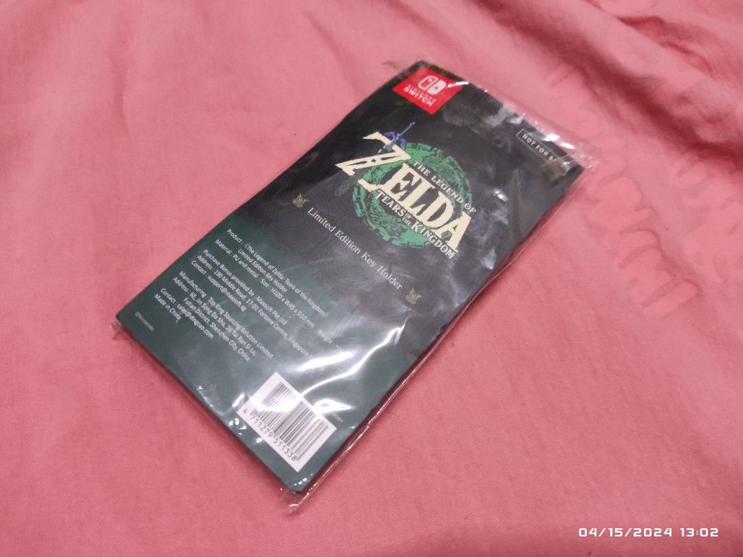 Nintendo Zelda TOTK Keyholder (Category: Cases & Covers) located in Manila. Submitted by zerooneonlineshop (Listing ID 1298721206, Image 1). Description: .