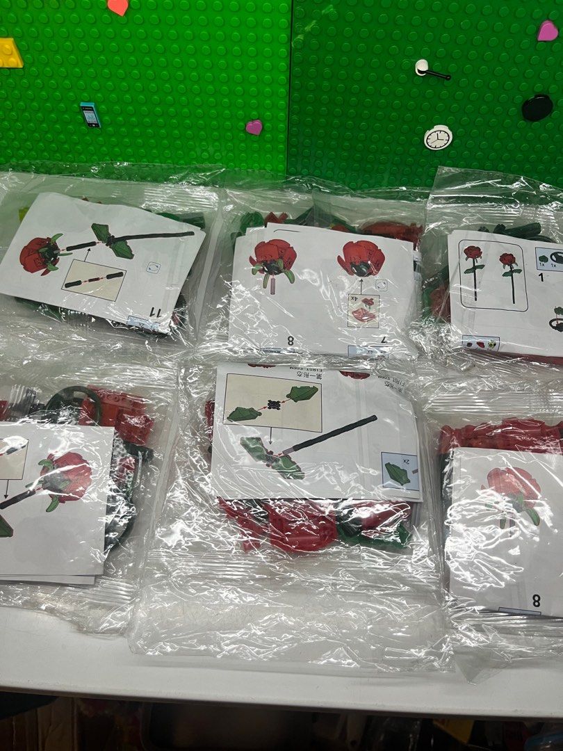 Non lego rose flower set (Category: Flowers & Bouquets) located in Caloocan City. Submitted by snapshop_ph (Listing ID 1298678615, Image 1). Description: 💟 good cosmetic condition 💟 sealed polybags 💟 Php 150 each 💟 First to pay policy,paid means sold (regardless if mine/offer) 💟 All items crossposted 💟 Lalamove or Flash delivery 💟 Gcash, Bdo, Metrobank 💟 North Caloocan area.