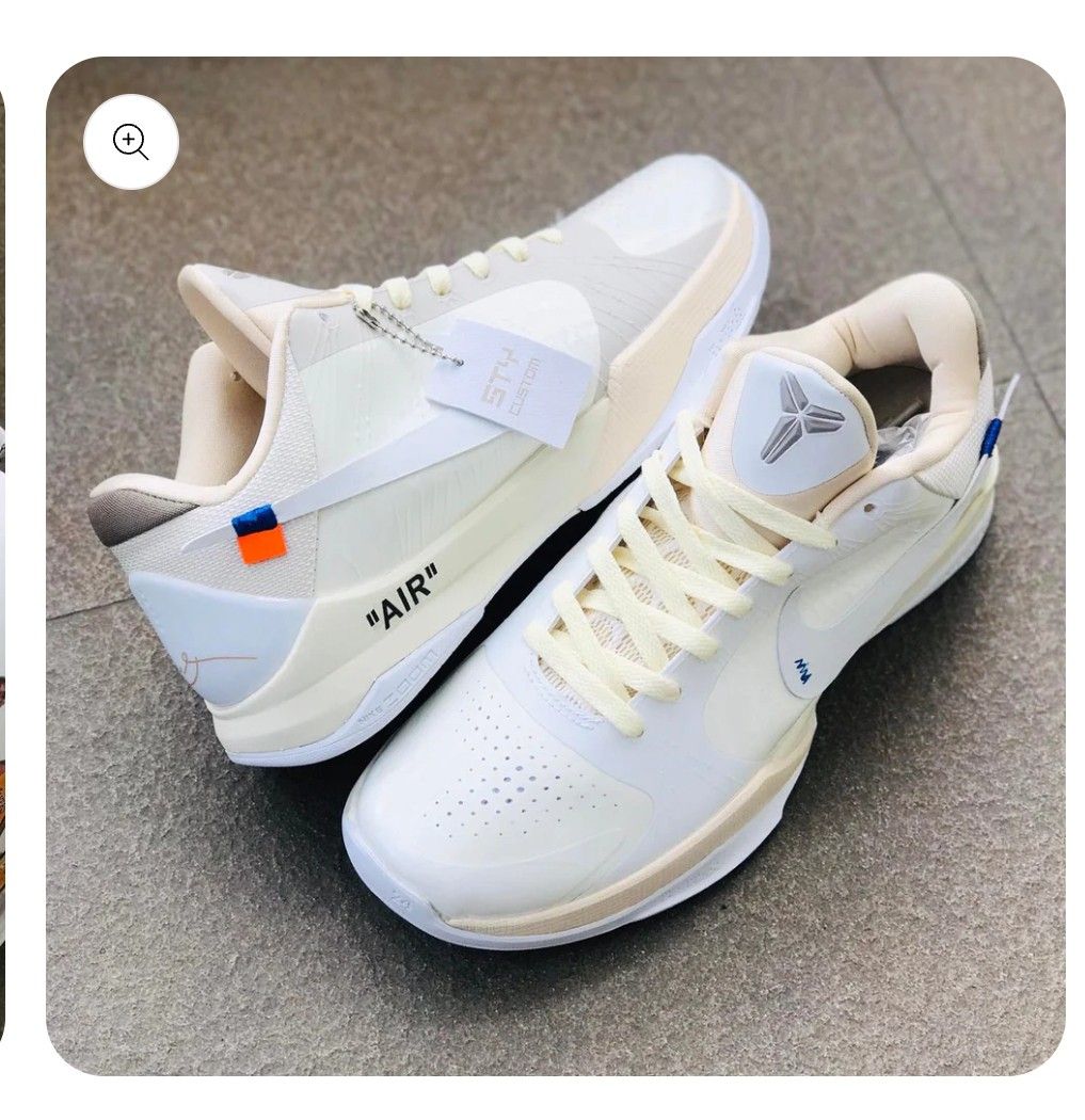 Off White x Nike Kobe 5 Free Shipping COD NATIONWIDE Men s Fashion Footwear Sneakers on Carousell