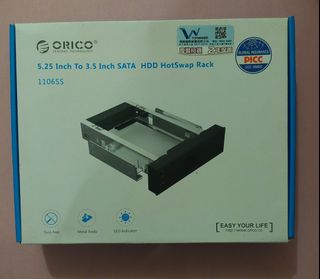 清貨！ORICO 5.2寸轉3.5寸SATA硬盘抽取盒64202271485443110