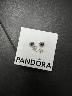 Pandora Round Stud Earrings