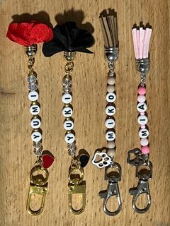 personalized bag keychains