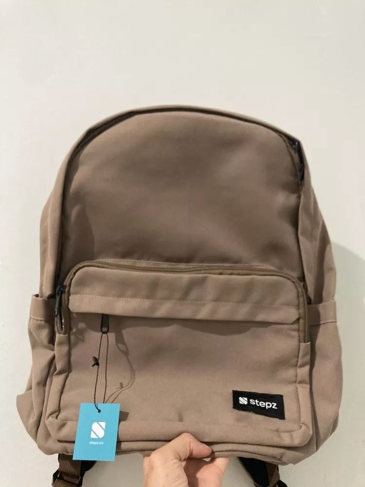 [Preloved] Tas Backpack Water Resistant Tas Ransel Laptop Pria Wanita  Kobe BROWN