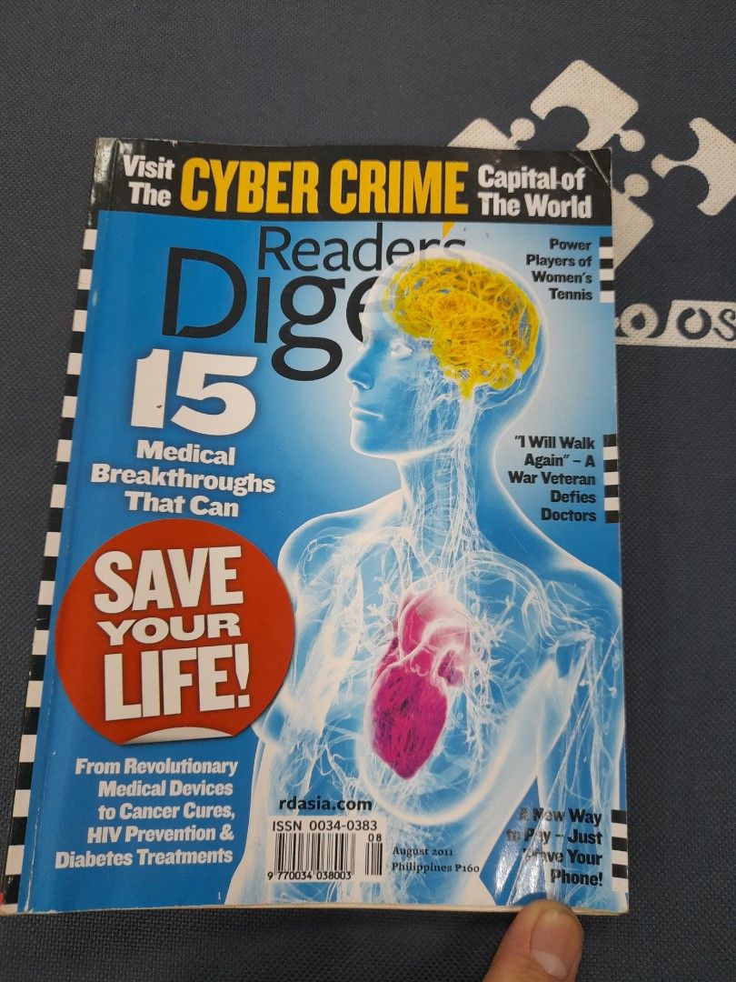 Readers Digest Magazines (Category: Magazines) located in Pasay City. Submitted by ayin3 (Listing ID 1298715862, Image 1). Description: item is in excellent condition pm for order.