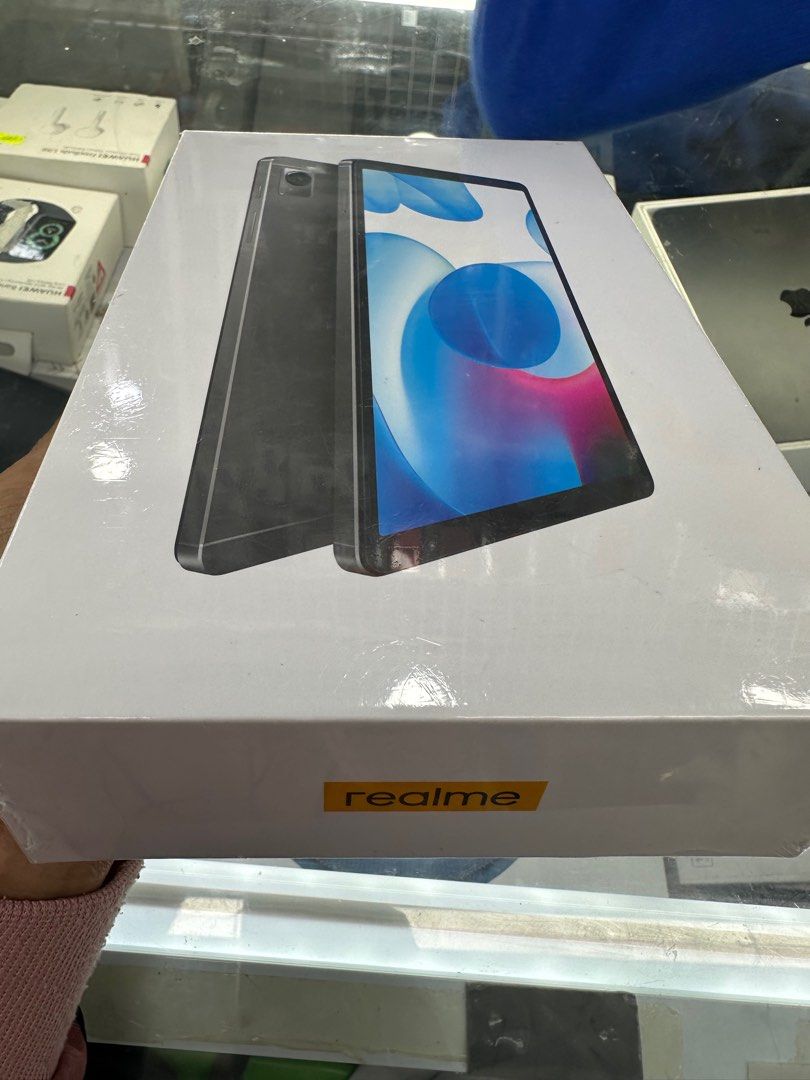 Realme Pad Mini 32gb 3g ram (Category: Android) located in San Juan City. Submitted by AshleyandLynGeneralmerchandise (Listing ID 1298683334, Image 3). Description: We accept trade in Credit card / Home Credit Shipping Meet ups / Delivery Fb page: Ashley & Lyn.