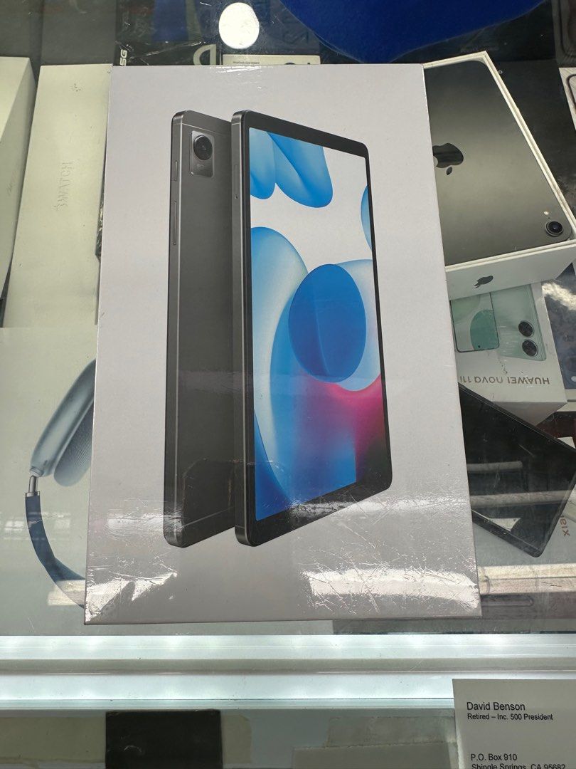 Realme Pad Mini 32gb 3g ram (Category: Android) located in San Juan City. Submitted by AshleyandLynGeneralmerchandise (Listing ID 1298683334, Image 2). Description: We accept trade in Credit card / Home Credit Shipping Meet ups / Delivery Fb page: Ashley & Lyn.