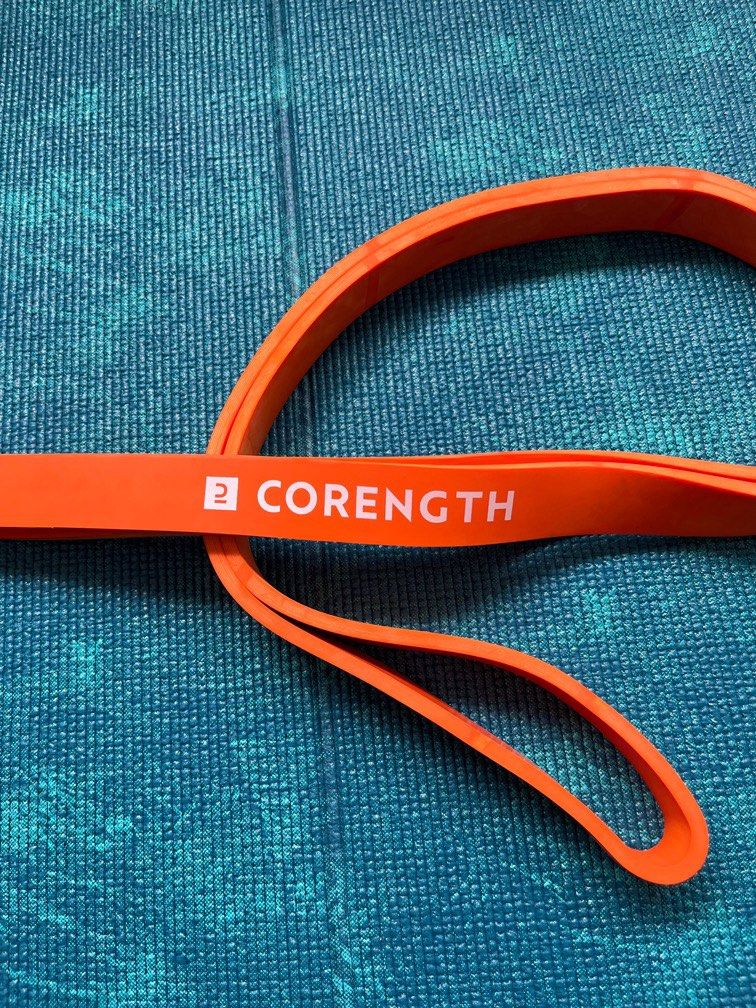 Resistance band Decathlon Sports Equipment Exercise Fitness Toning Stretching Accessories on Carousell