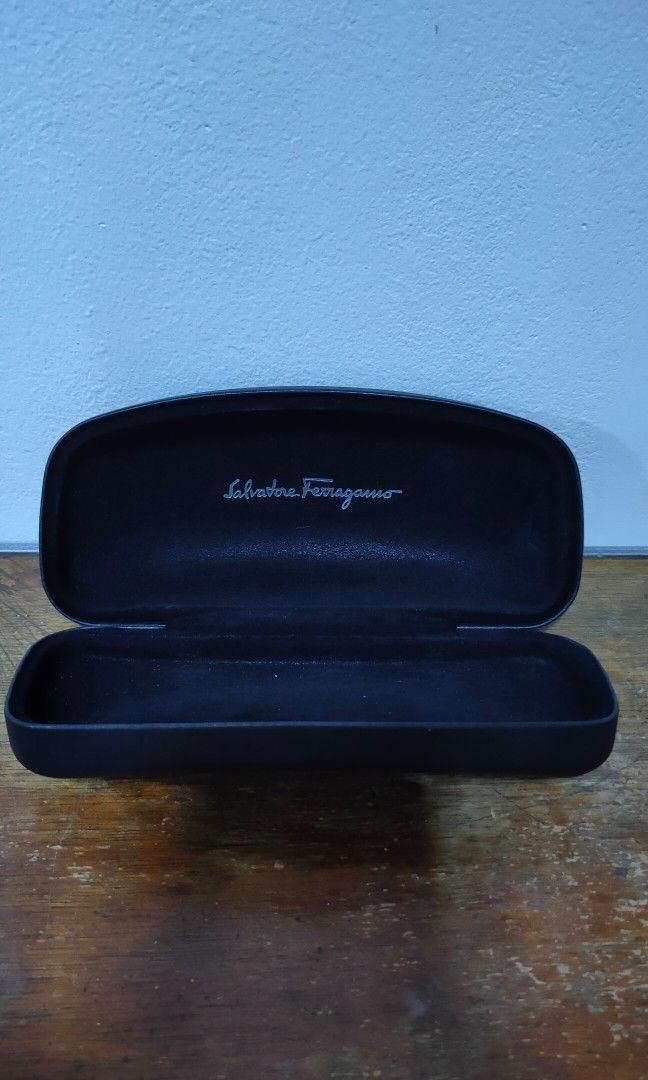 SALVATORE FERRAGAMO EYEGLASS CASE Men s Fashion Watches Accessories Sunglasses Eyewear on Carousell