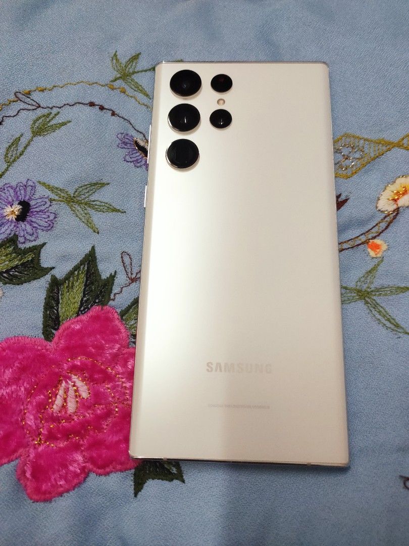 超美品 Galaxy S22 Ultra 512GB 香港版 SM-S9080 New Samsung Galaxy S22 Ultra 5G S9080 12/512GB