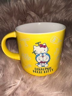 Sanrio Doraemon x Hello Kitty Mug