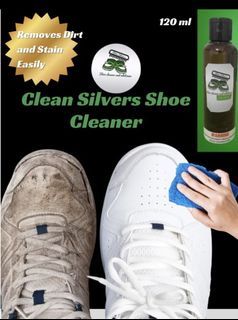 Shoe Cleaner Clean Silvers (100ml)