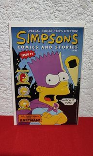 Simpsons Comics and Stories Issue #1 Special Collector's Edition Comic Book Sealed with Poster (1993)
