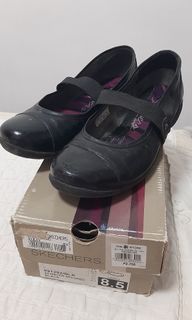 Skechers Black School Shoes