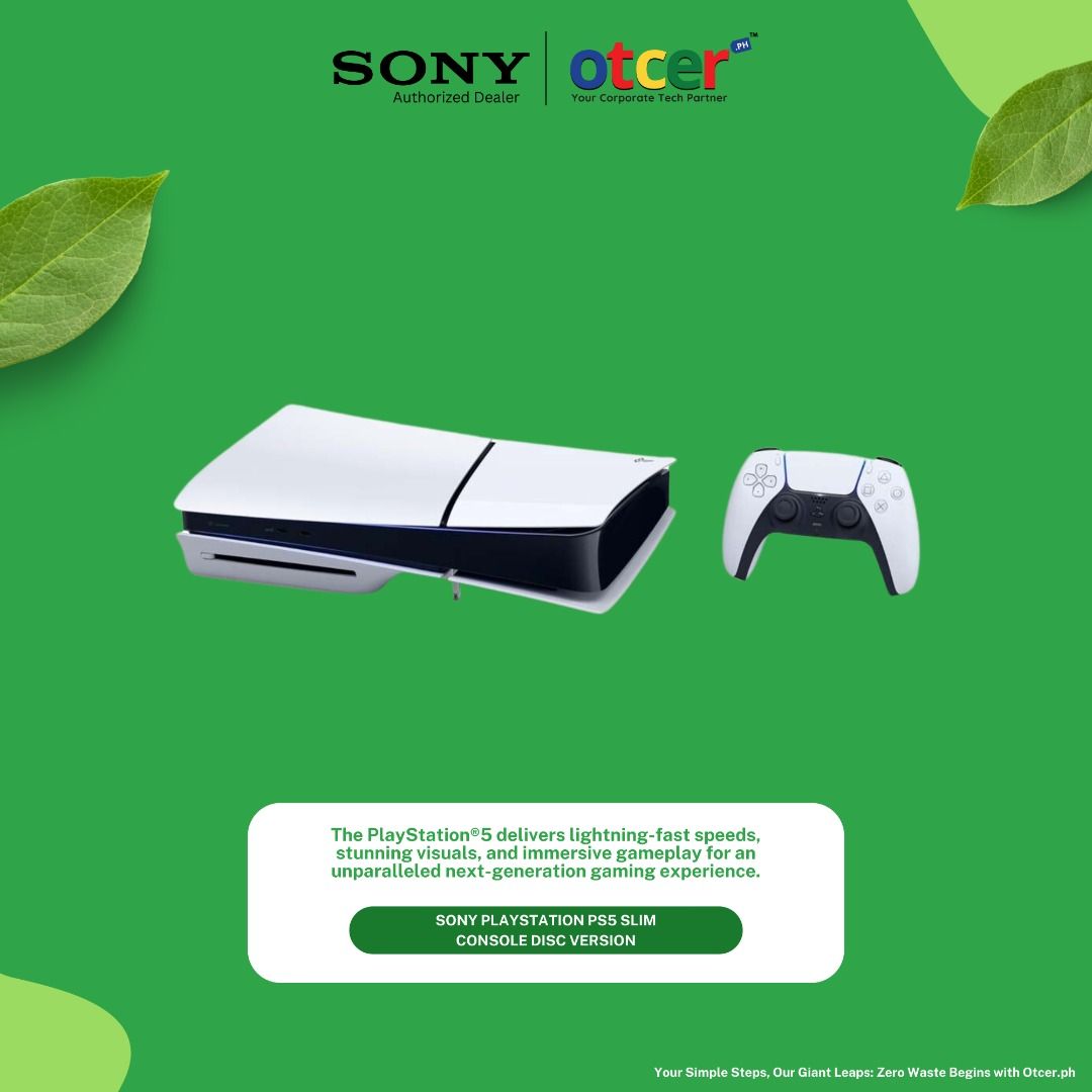 Sony PlayStation PS5 Slim Console Disc Version, Video Gaming, Video Game Consoles, PlayStation