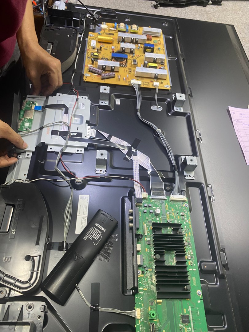 Image showcasing Sony Smart Tv repair No Display / Cannot on / blinking, TV & Home ...