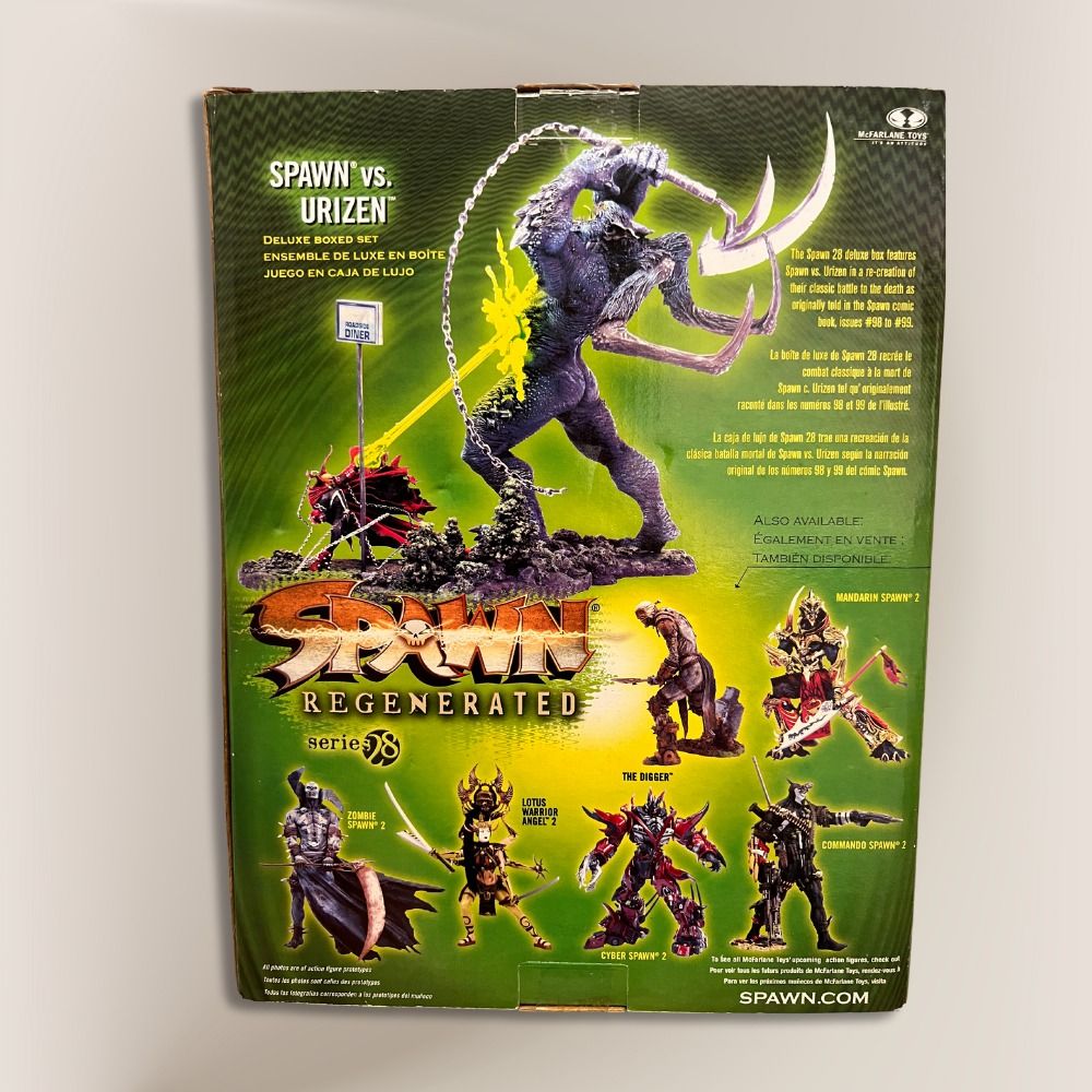 SPAWN28 REGENERATED BOX SPAWN vs URIZEN