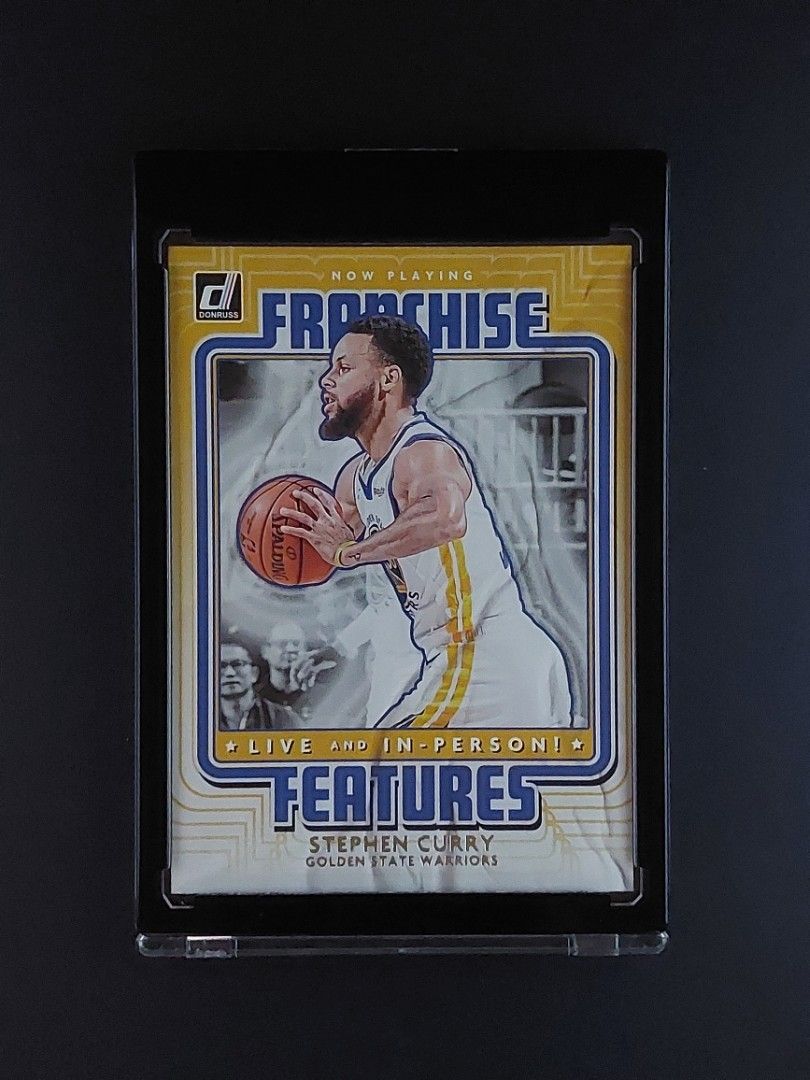 NBA Stephen Curry 20-21 Franchise Features #10 (Category: Raw Singles) located in Rizal. Submitted by mr.clutch_0625 (Listing ID 1298732904, Image 1). Description: 🔥 Steph Curry 2020-21 Franchise Features Insert #10 🎯Condition: Mint-Near Mint 📇Card will have sleeves & toploader 💼 Magnetic Case not included 🚚Shipping to be shouldered by buyer 💳Payment via Gcash/Maya/Bank 🔒 Safekeeping to save on shipping fee 👍 💸Offers are welcome/❌️ no lo