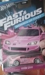 Suki's honda s2000 woman of speed , fast and furious hot wheels 1.64 scale