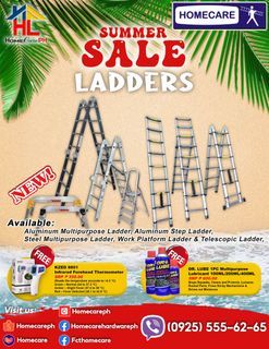 SUMMER SALE (Homecare Ladders)