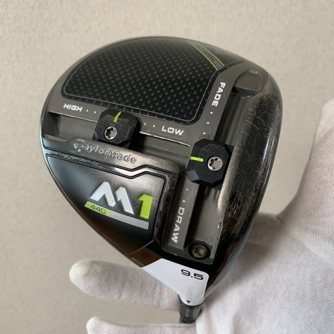 TaylorMade M1 440 2017 Driver with Head cover TM1-117 S 9.5 Used