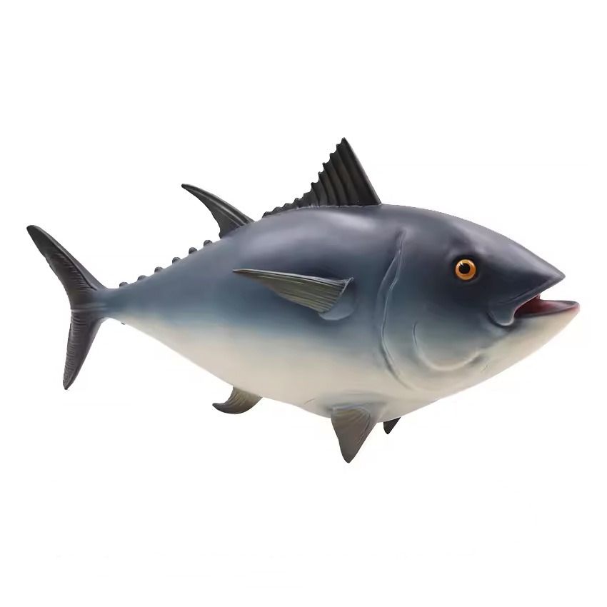 Thunnini Tunny Tuna Bluefin TORO Thunnus Thynnus Doll Soft Rubber  Simulation Toy 45cm